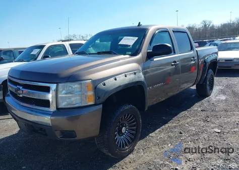 2007 Chevrolet Silverado K1500 Crew Cab from USA, damaged, VIN 2GCEK13C671625576